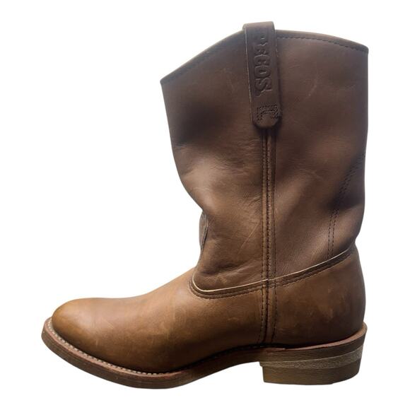 Vintage 2007 Red Wing Pecos Boots 1155 Size 10 Nail Seat Heel USA Classic - Picture 7 of 11